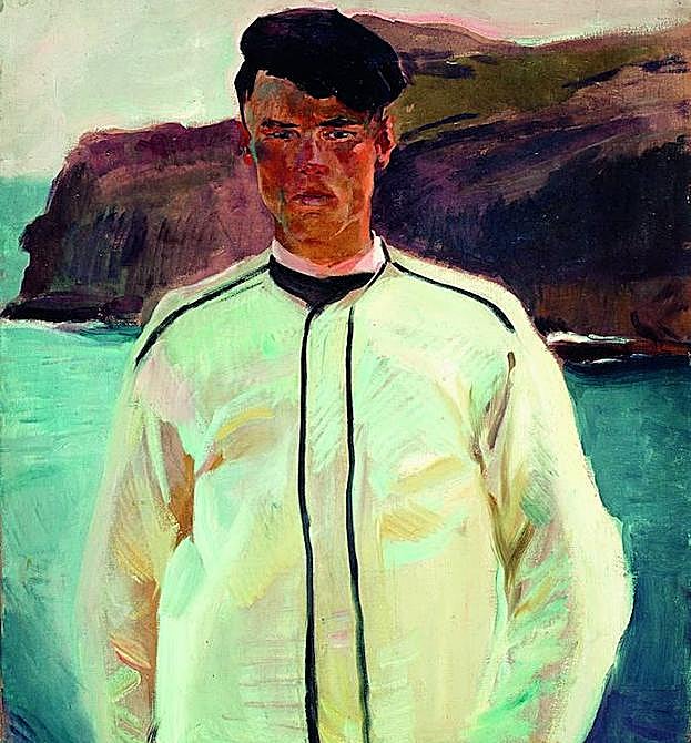 Joaquín Sorollan 1912an margitutako 'Marinero de Lequeitio'.