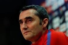Ernesto Valverde, entrenador del Barcelona. 
