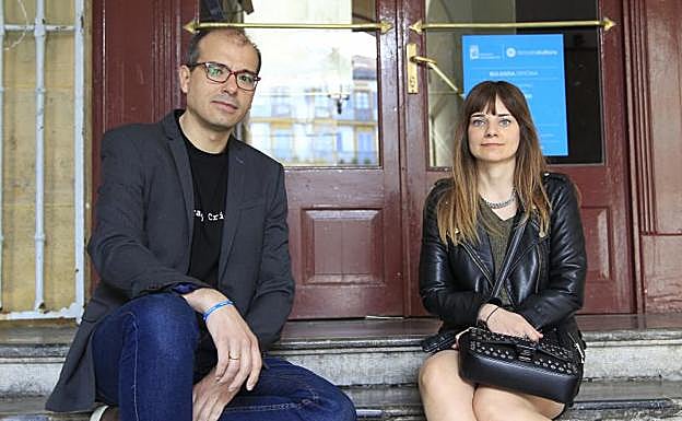 Noelia Lorenzo y Carlos Ollo.