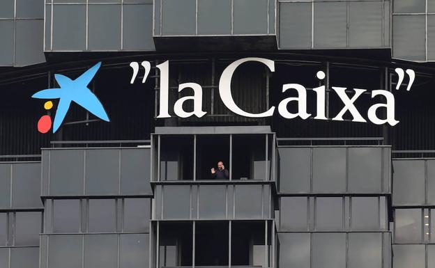 Sede operativa de CaixaBank en Barcelona.