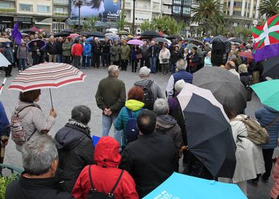 Imagen secundaria 1 - La concentración de San Sebastián.