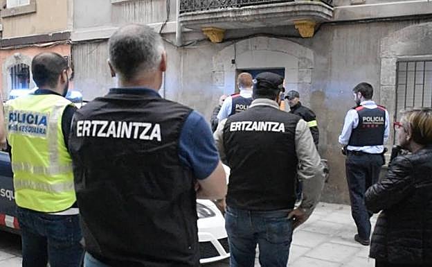 La operación policial en Barcelona
