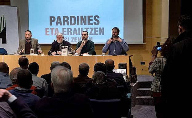 La presentación del libro en San Sebastián