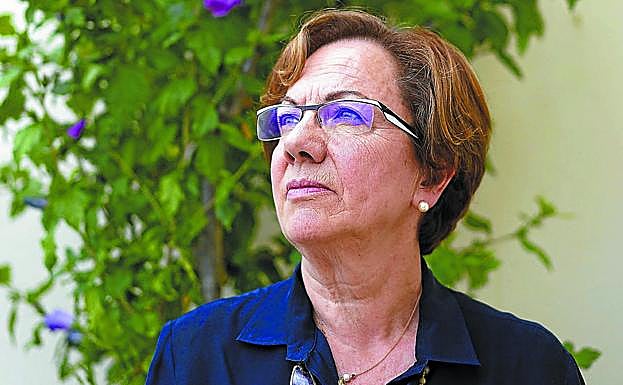 Amaia Guridi, viuda del director financiero de El Diario Vasco, Santi Oleaga, asesinado por ETA en 2001.