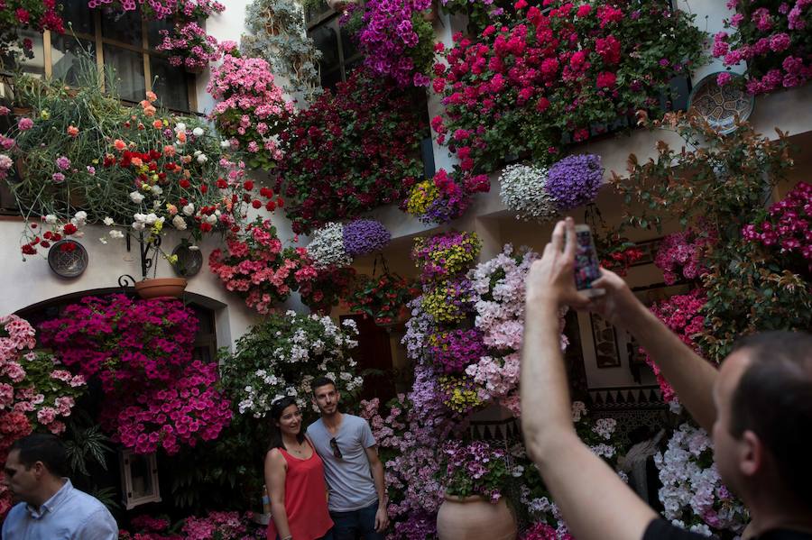Córdboa vive estos días su tradicional fiesta de los patios, que llena de aroma y color sus calles con multicolores flores. El evento atrae a miles de turistas cada año.