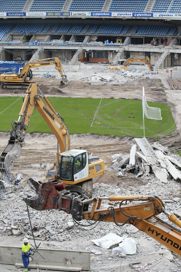 También en este proceso se está siguiendo un orden, ya que se ha empezado por la zona sur y se acabará en la norte.
