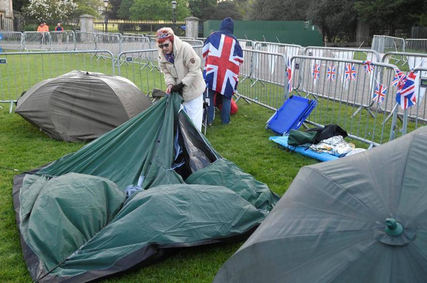 Los británicos se han volcado con la boda del príncipe Harry y Meghan Markle. Todo está preparado para celebrar el enlace que tendrá lugar el sábado en Londres. 