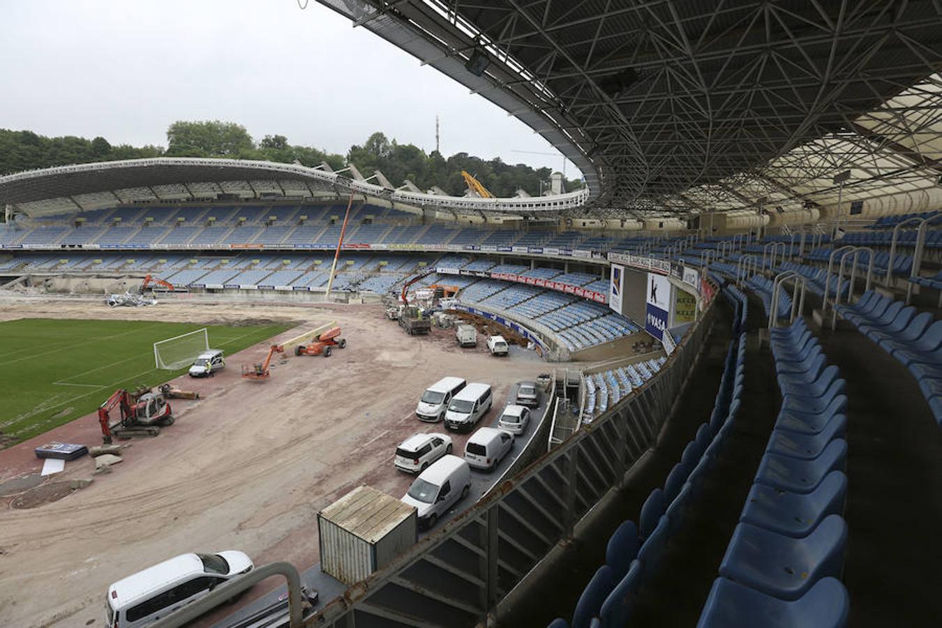 También en este proceso se está siguiendo un orden, ya que se ha empezado por la zona sur y se acabará en la norte.