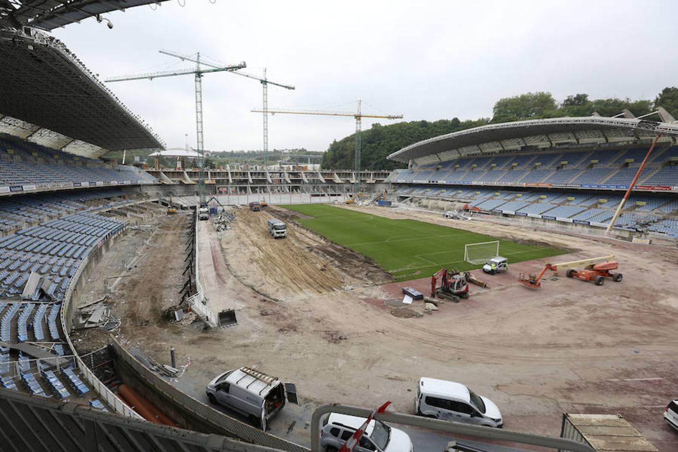 También en este proceso se está siguiendo un orden, ya que se ha empezado por la zona sur y se acabará en la norte.