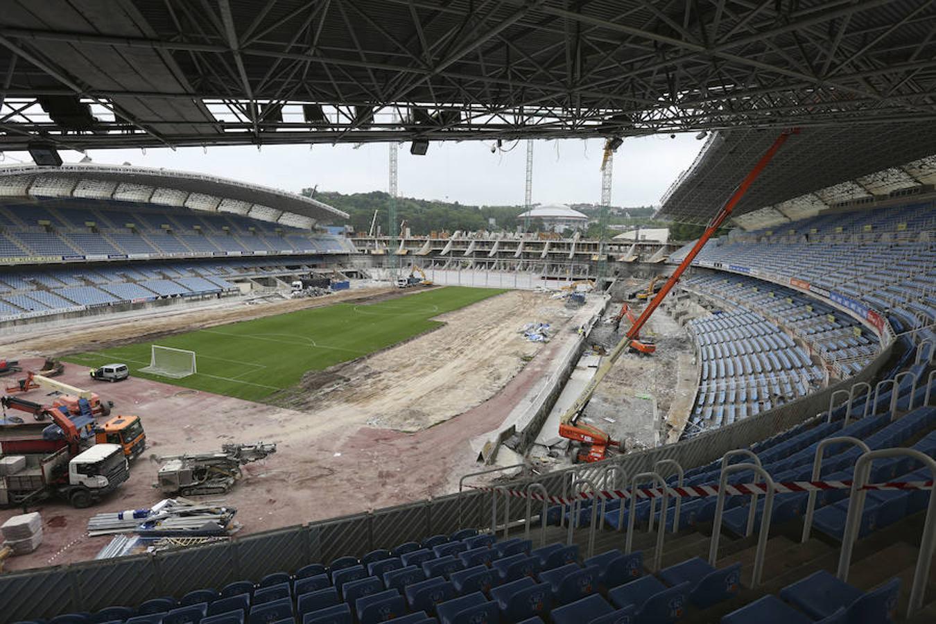 También en este proceso se está siguiendo un orden, ya que se ha empezado por la zona sur y se acabará en la norte.