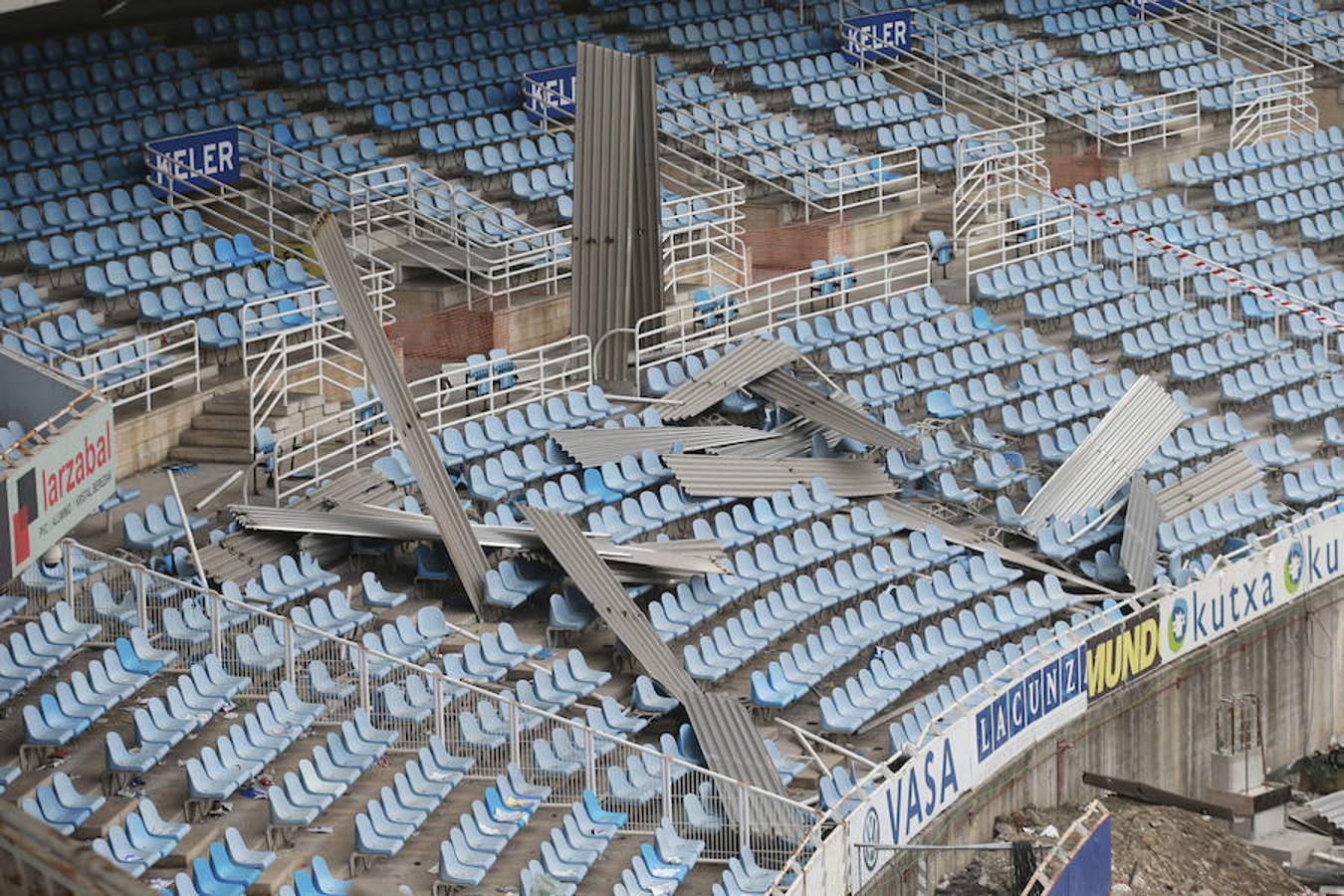 También en este proceso se está siguiendo un orden, ya que se ha empezado por la zona sur y se acabará en la norte.