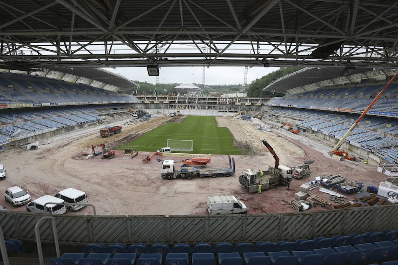 También en este proceso se está siguiendo un orden, ya que se ha empezado por la zona sur y se acabará en la norte.