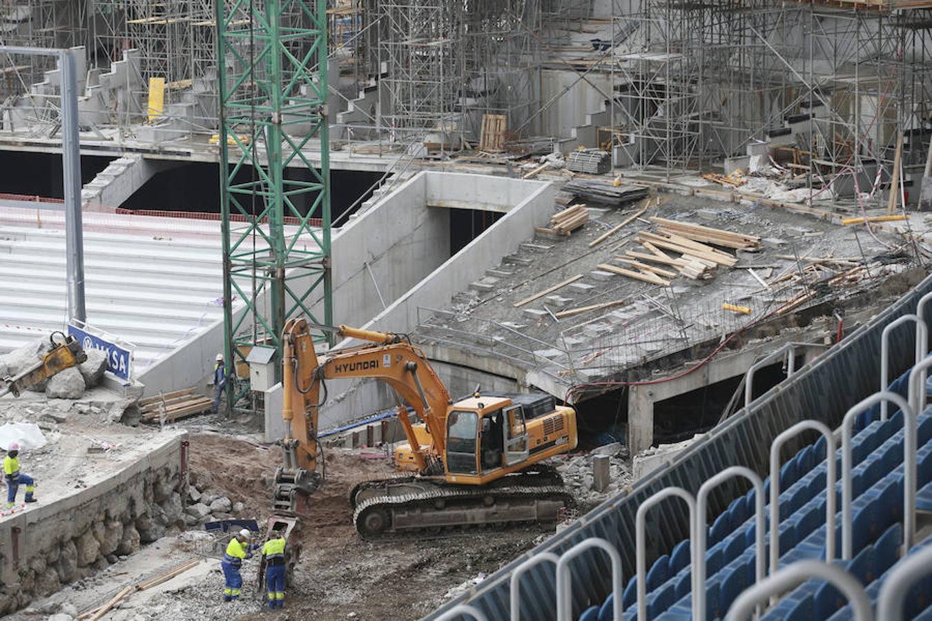 También en este proceso se está siguiendo un orden, ya que se ha empezado por la zona sur y se acabará en la norte.