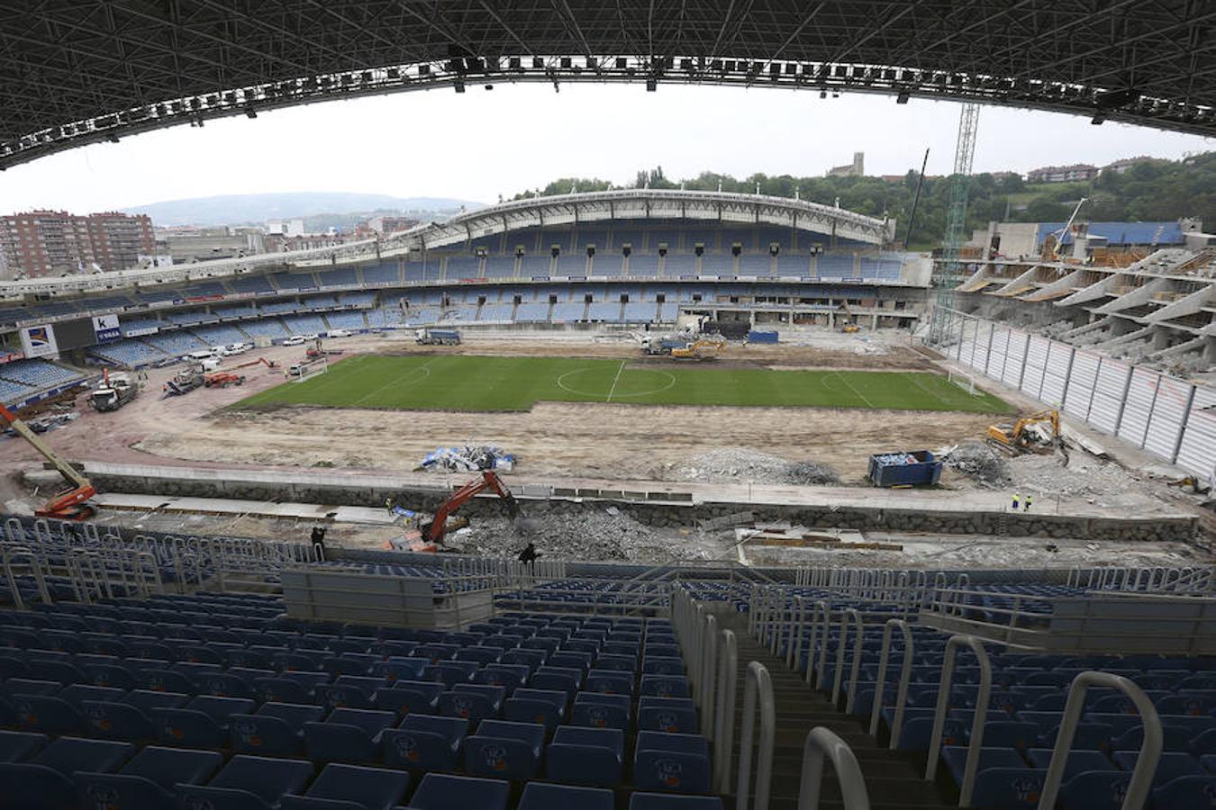 También en este proceso se está siguiendo un orden, ya que se ha empezado por la zona sur y se acabará en la norte.