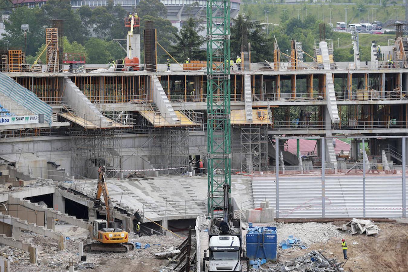 También en este proceso se está siguiendo un orden, ya que se ha empezado por la zona sur y se acabará en la norte.