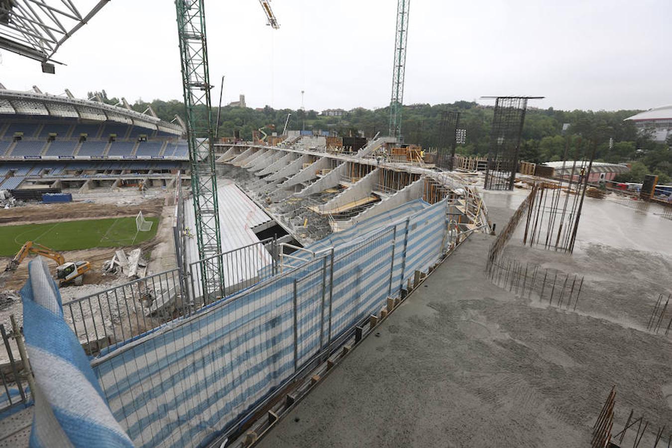 También en este proceso se está siguiendo un orden, ya que se ha empezado por la zona sur y se acabará en la norte.
