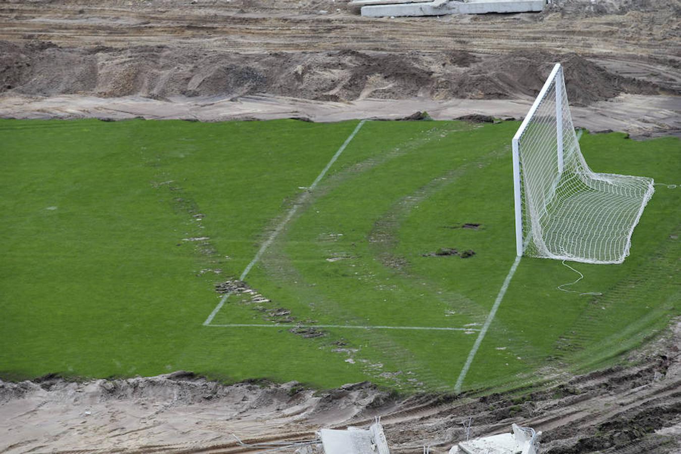 También en este proceso se está siguiendo un orden, ya que se ha empezado por la zona sur y se acabará en la norte.