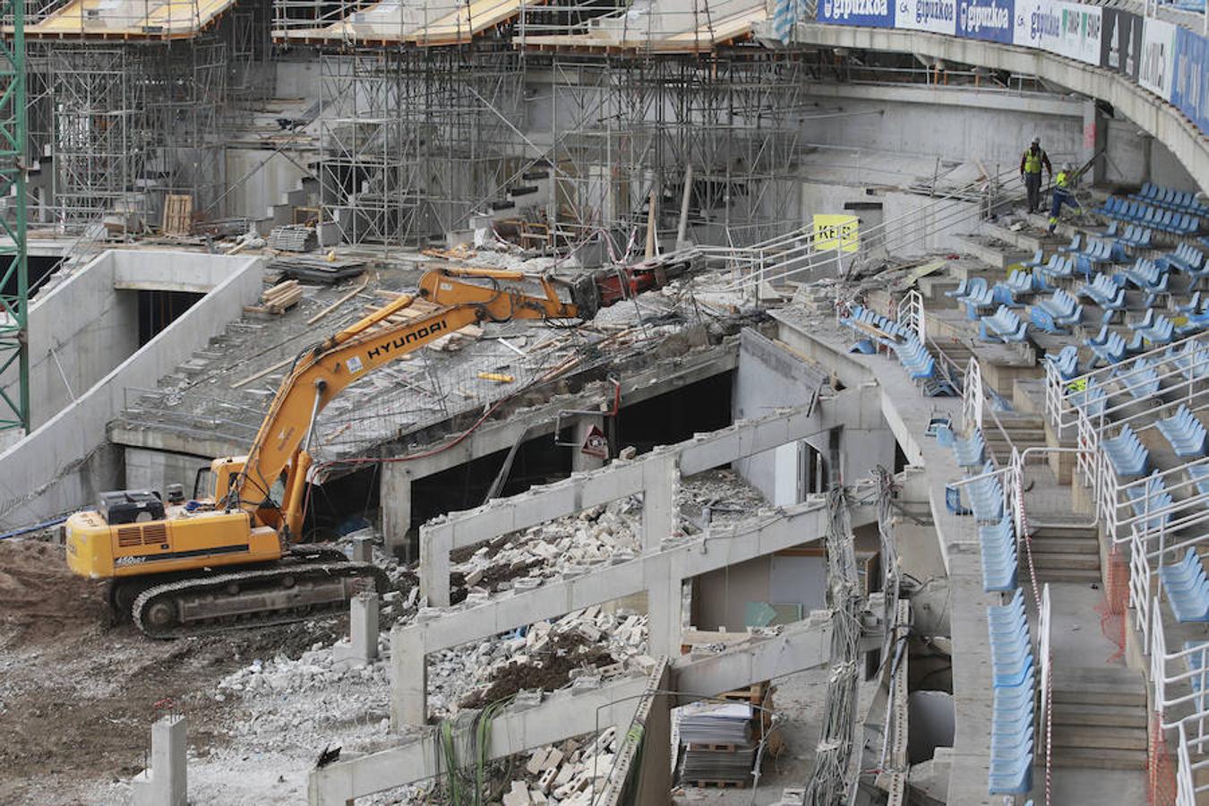 También en este proceso se está siguiendo un orden, ya que se ha empezado por la zona sur y se acabará en la norte.