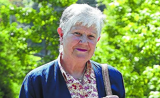 Emiliana García es viuda y cobra 700 euros al mes 