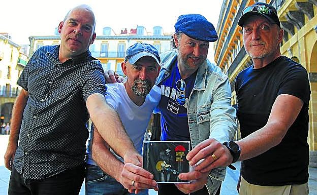 Anjel Ituarte, Markos Untzeta, Giovanni Zanon eta Iñaki Belaustegi, aste honetan Donostian