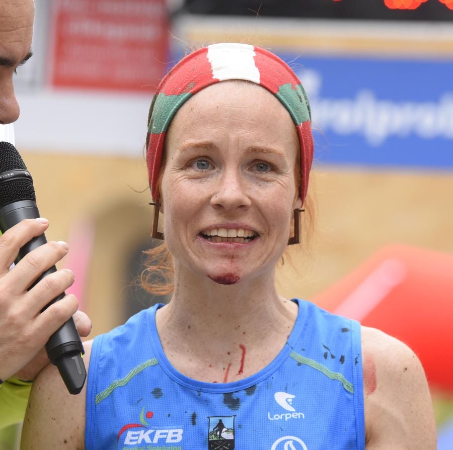 El joven suizo Rémi Bonnet (23 años) se ha impuesto en la categoría masculina de la Zegama-Aizkorri tras completar la prueba en 3:53:57.