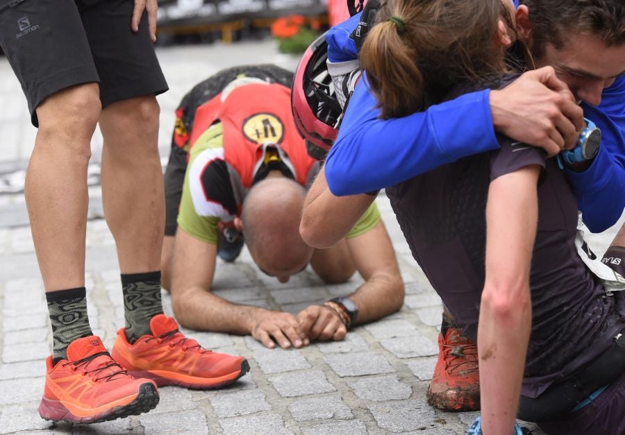 El joven suizo Rémi Bonnet (23 años) se ha impuesto en la categoría masculina de la Zegama-Aizkorri tras completar la prueba en 3:53:57.