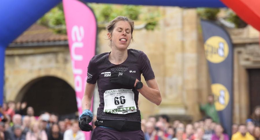 El joven suizo Rémi Bonnet (23 años) se ha impuesto en la categoría masculina de la Zegama-Aizkorri tras completar la prueba en 3:53:57.