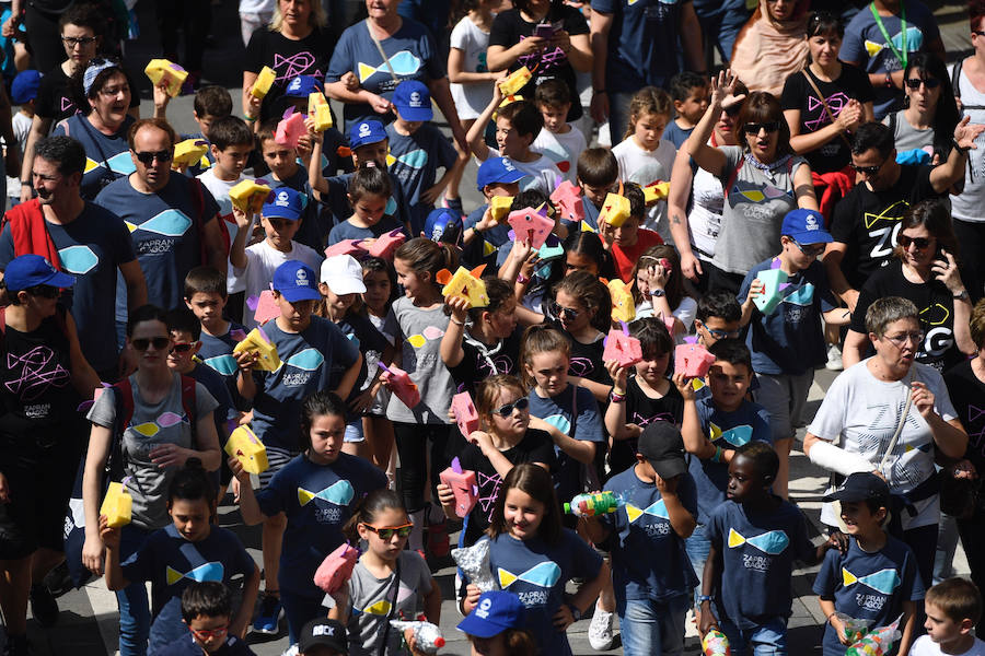 La villa costera acoge hoy la 27 edición de una celebración que tiene como objetivo «reivindicar que la escuela pública debe ser el eje del sistema educativo».