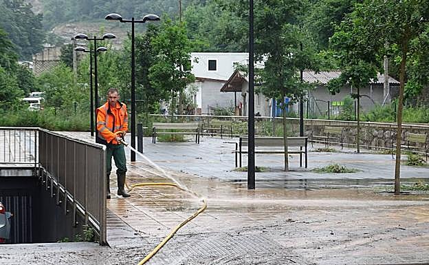 El Ayuntamiento de Bergara pide a URA que revise su modelo de gestión del arbolado tras los daños por la tormenta