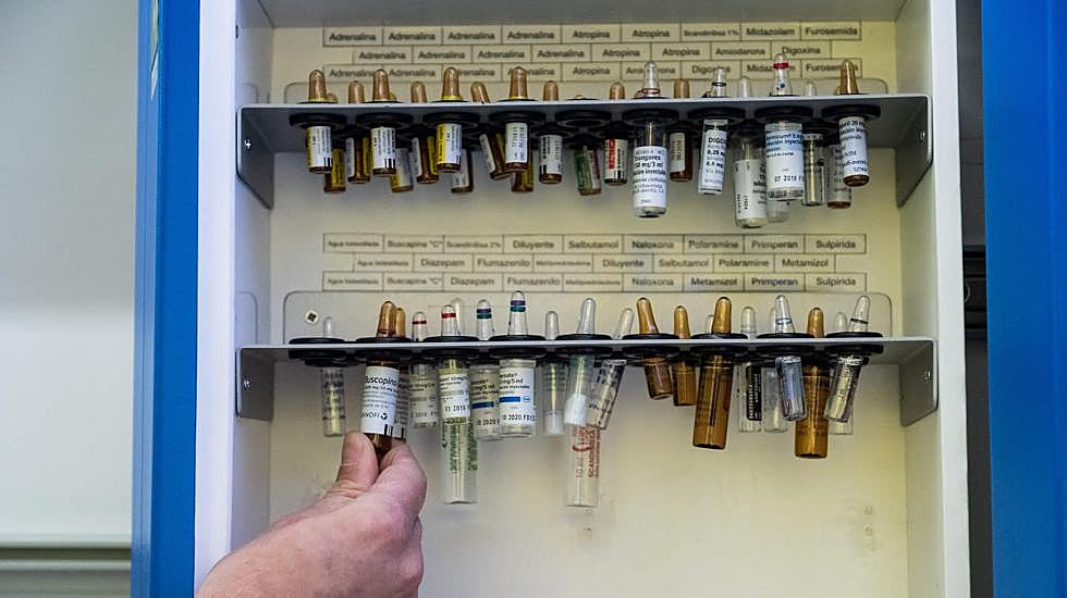 Interior de la ambulancia