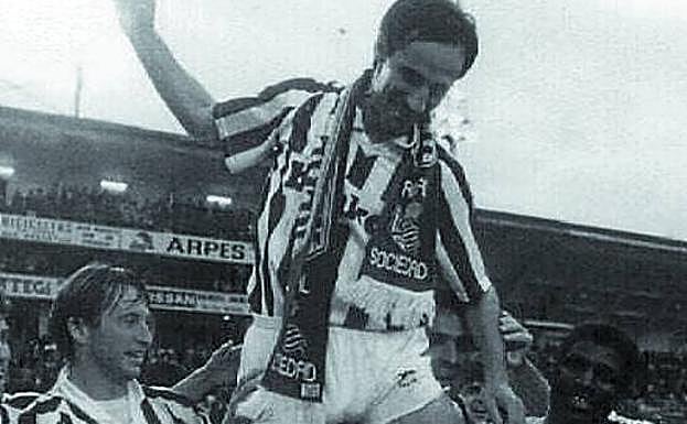 Gorriz, en hombros en su último partido