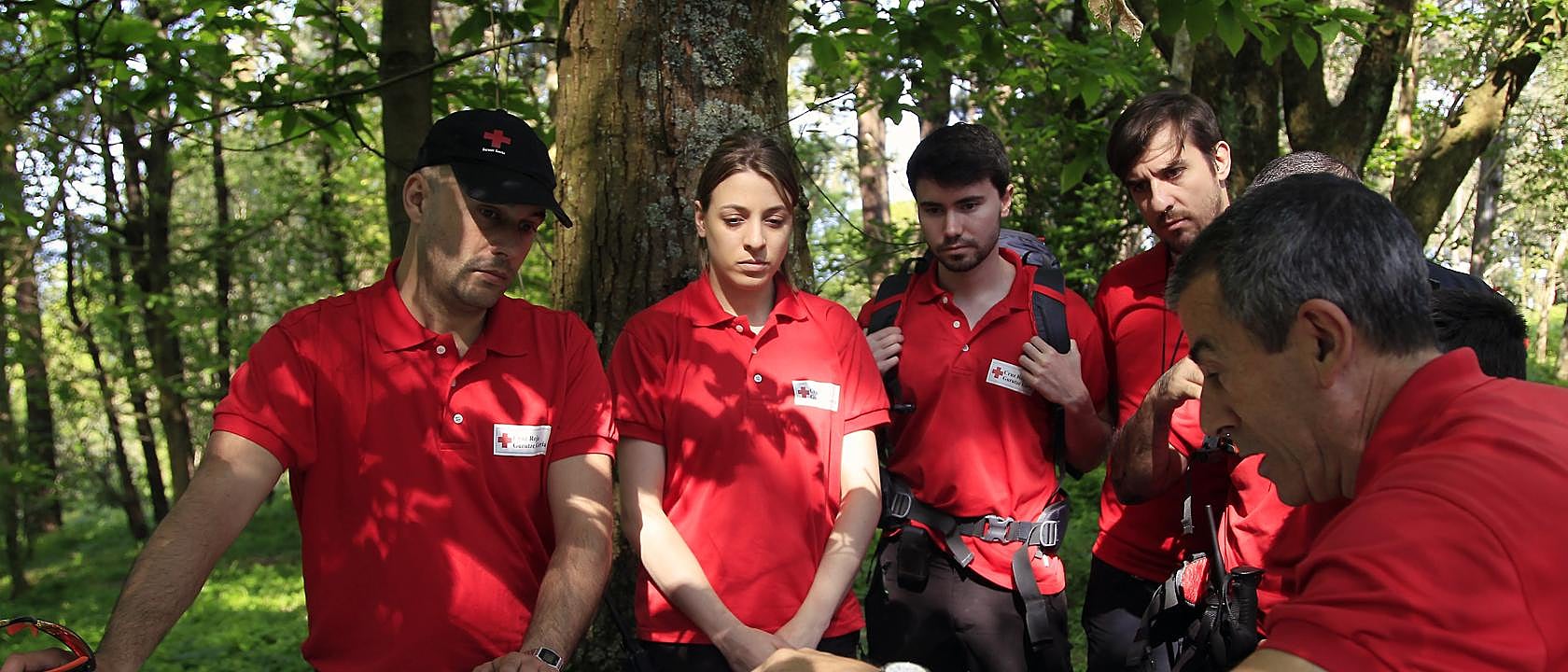 Emergencias en Gipuzkoa: La Cruz Roja en busca de una 'aguja' en una montaña