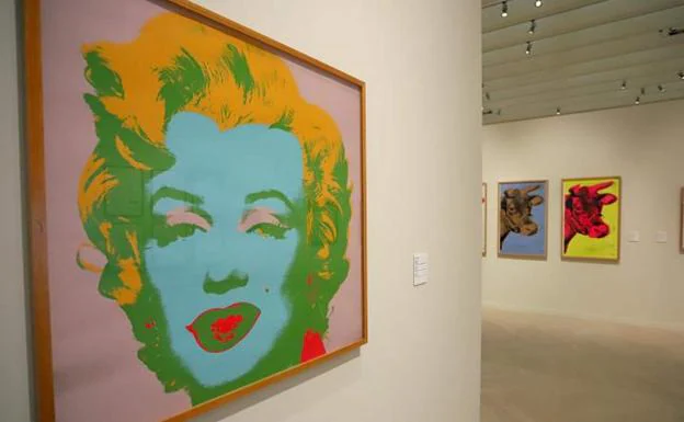 La sala Kubo-kutxa acoge una muestra de cinco de los artistas norteamericanos más representativos del Pop Art
