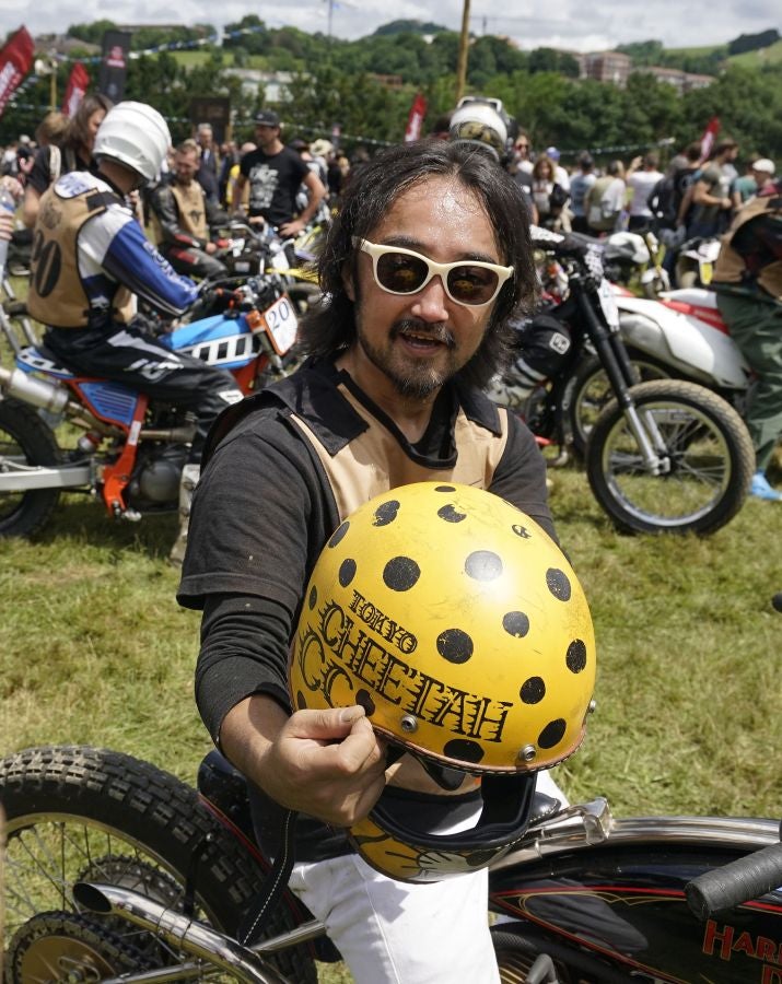 Dentro del hipódromo se ha desarrollado la prueba 'Flat Track', una carrera disputada en circuito de tierra cuya agresividad deja fuera los menos valientes. 