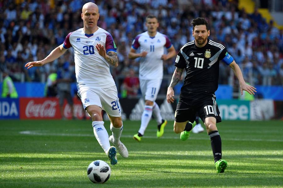 Fotos: Argentina - Islandia, en imágenes