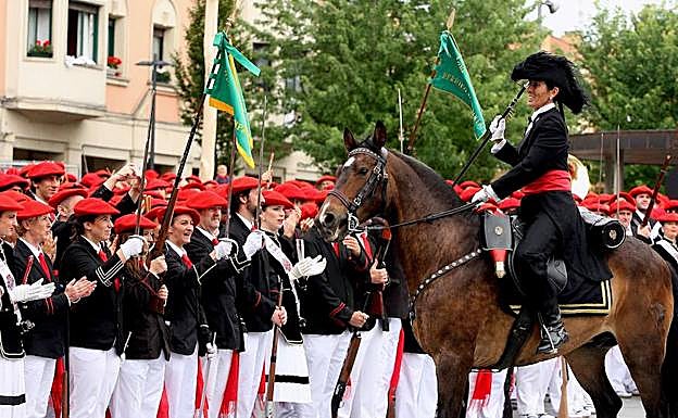 Alarade público de Irun. 
