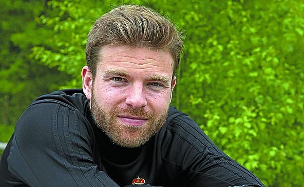 Illarramendi posa en Zubieta.