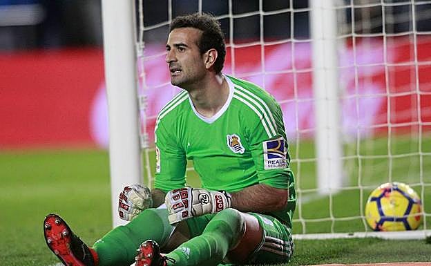 Toño Ramírez, en el partido ante el Villarreal. 