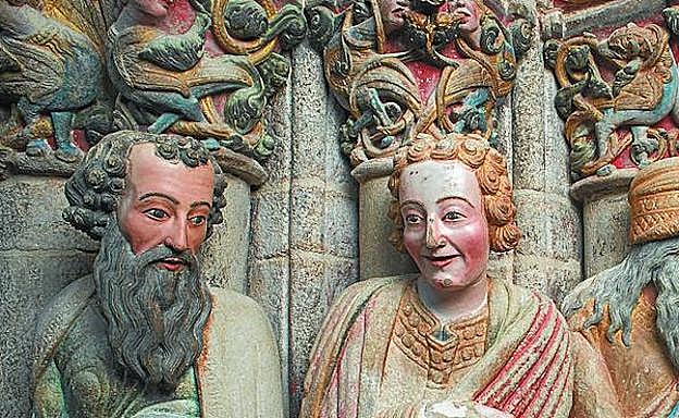 Algunas de las tallas.