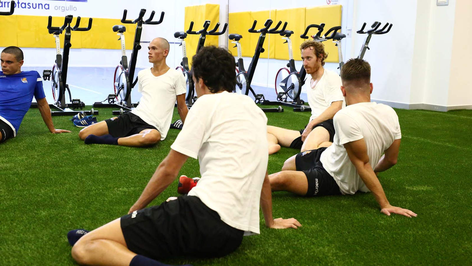 El conjunto txuri-urdin ha empezado este jueves la pretemporada con la realización de las pruebas médicas y físicas