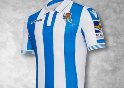 Imagen secundaria 1 - Esta es la nueva equipación de la Real Sociedad. 
