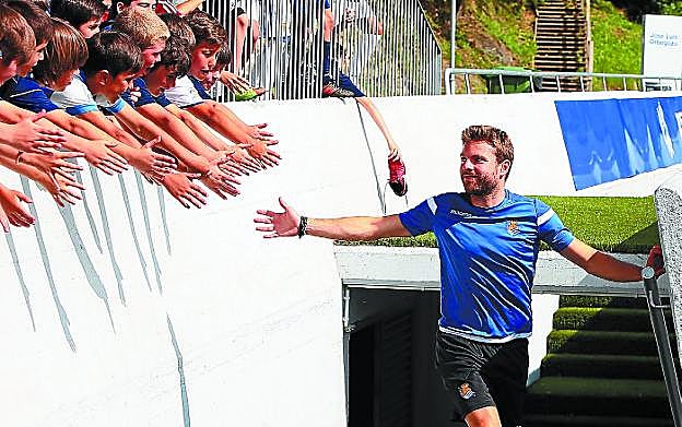 Illarramendi será uno de los jugadores más aclamados en el primer día a puerta abierta. 