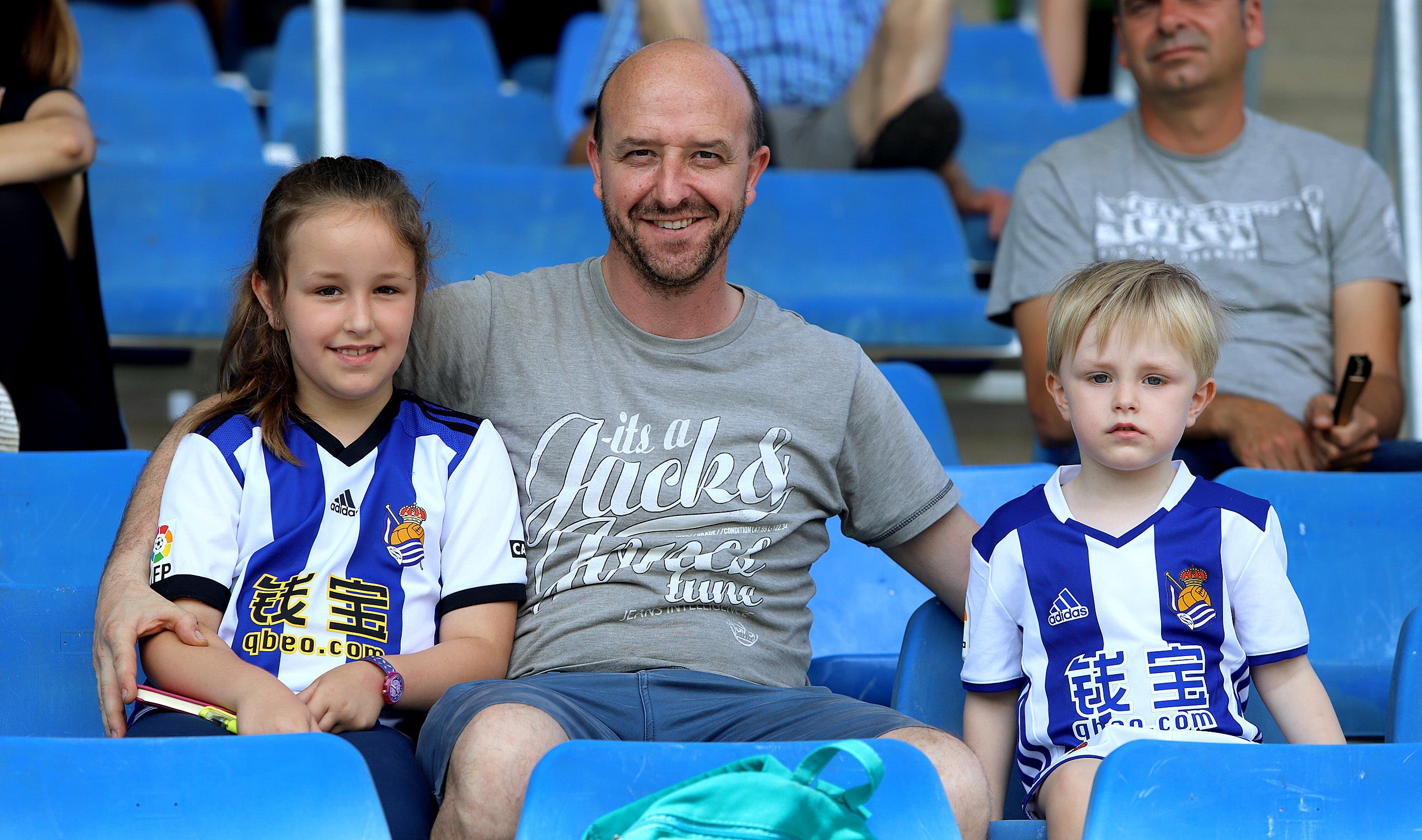 Paula, Liher e Imanol Labrador
