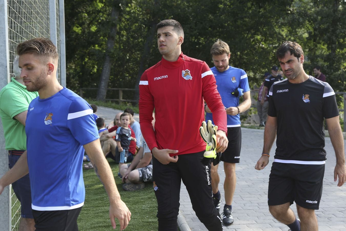 Segundo entrenamiento de la semana en Zubieta para los hombres de Asier Garitano.