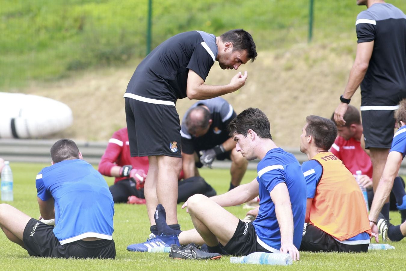 Segundo entrenamiento de la semana en Zubieta para los hombres de Asier Garitano.