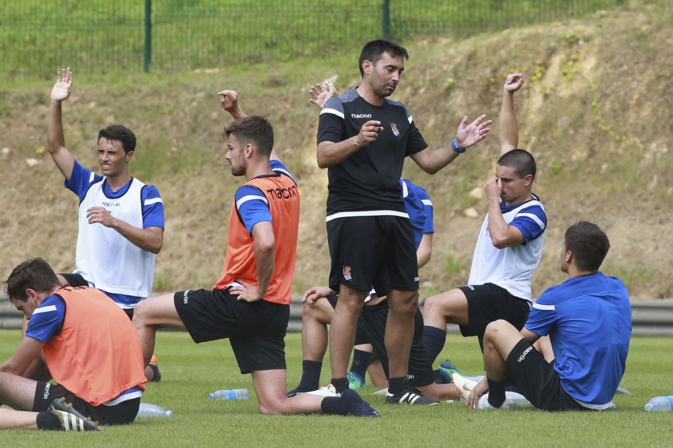 Segundo entrenamiento de la semana en Zubieta para los hombres de Asier Garitano.