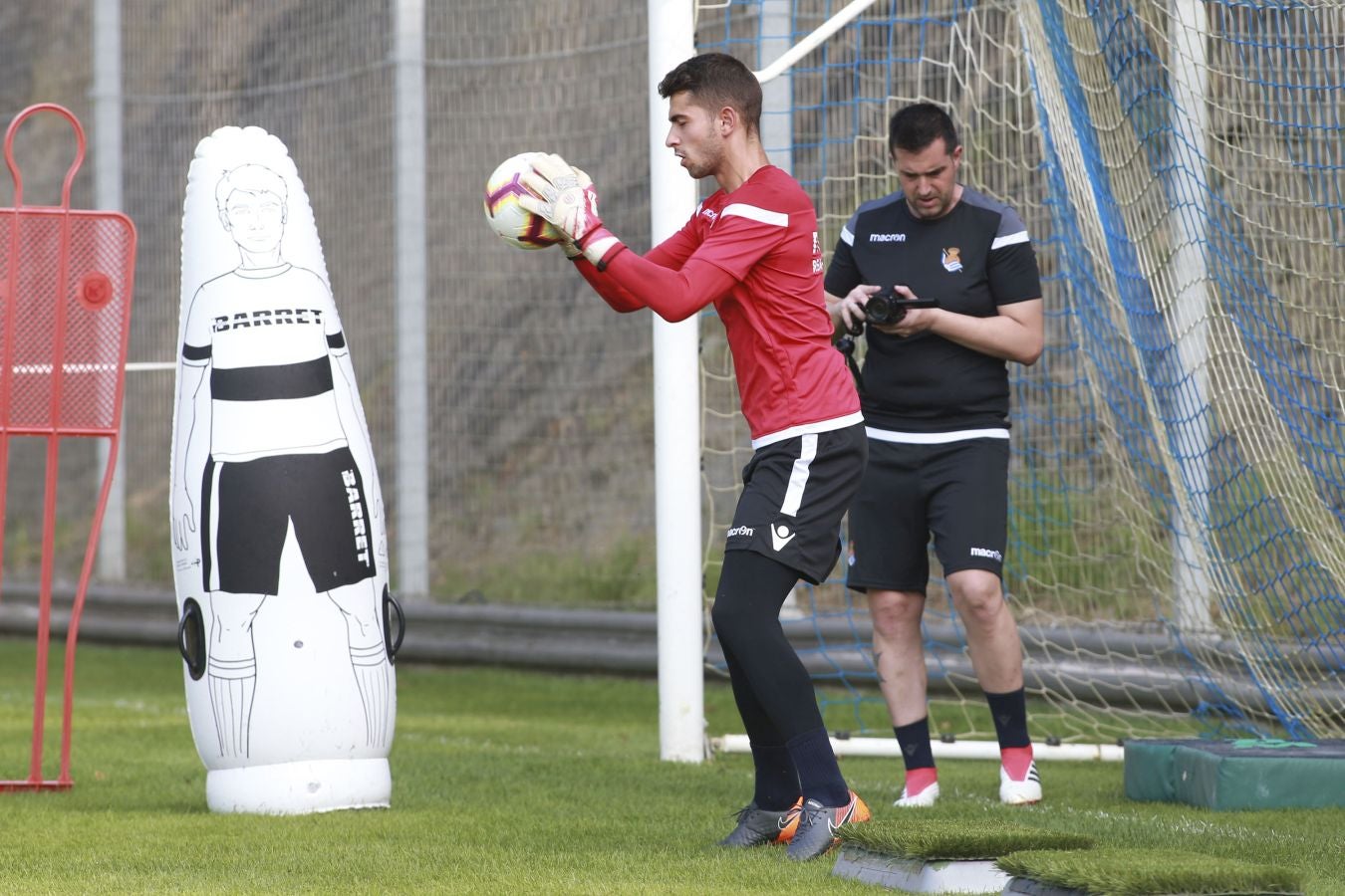 Segundo entrenamiento de la semana en Zubieta para los hombres de Asier Garitano.