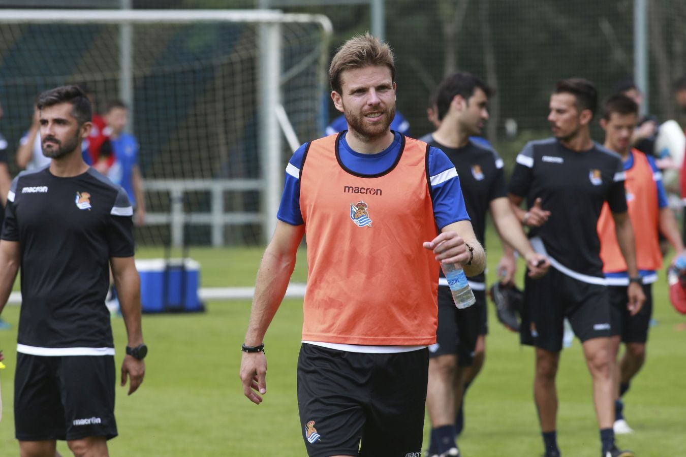 Segundo entrenamiento de la semana en Zubieta para los hombres de Asier Garitano.