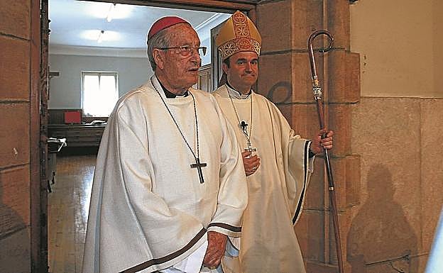 José María Setién junto a José Ignacio Munilla.