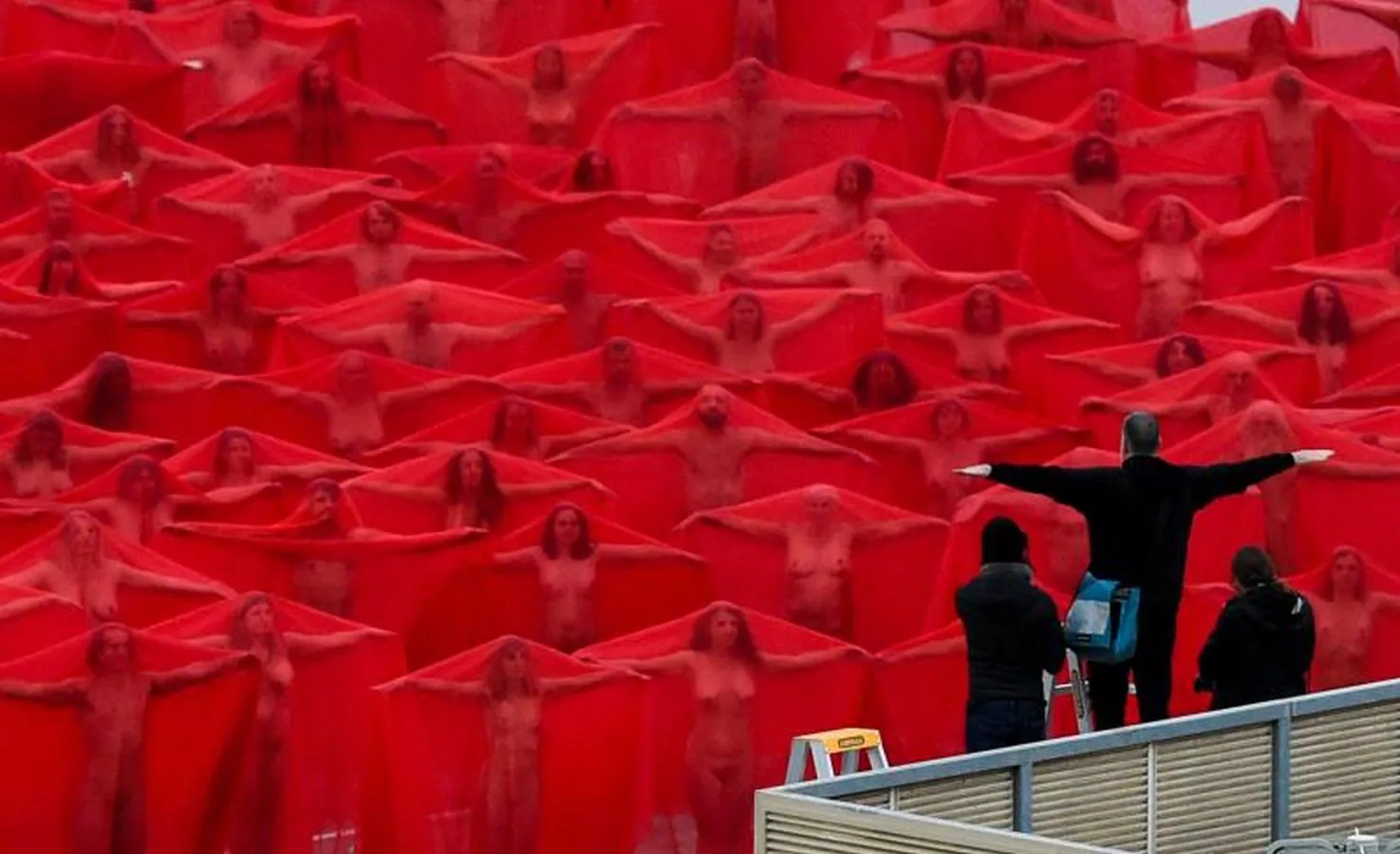 Fotos: Spencer Tunick fotografía cuerpos desnudos | El Diario Vasco